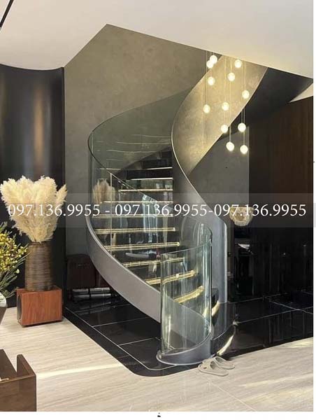 cầu thang xoắn ốc tại nam định