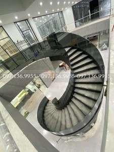 Mẫu cầu thang xoắn ốc ms20