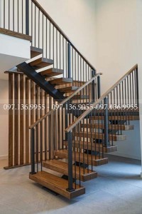 Mẫu Cầu Thang Xương Cá Ms08